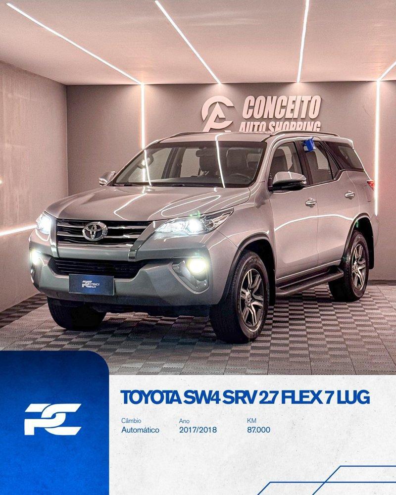 Toyota Sw4 Hilux SW4 SRV 4x2 2.7 Flex 16V Aut. 2018