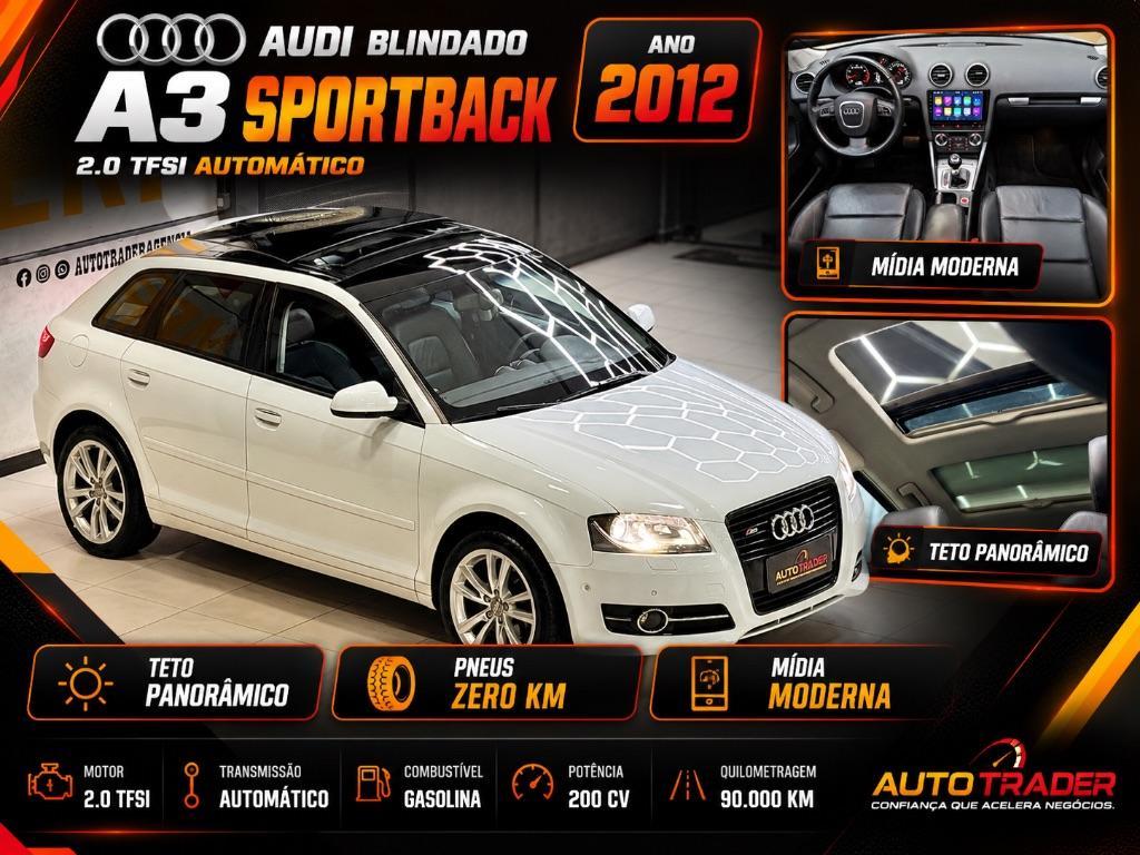 Audi A3 A3 Sportback 2.0 16V TFSI S-tronic 2012