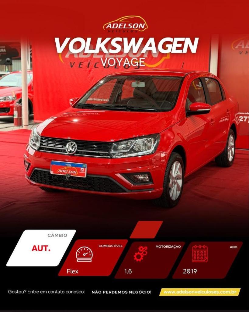 Volkswagen Voyage VOYAGE 1.6 MSI Flex 8V 4p 2019