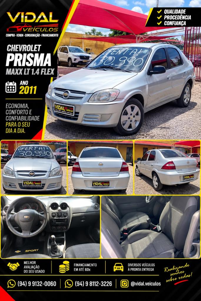 Chevrolet Prisma 1.4 8v Econoflex Maxx 2011
