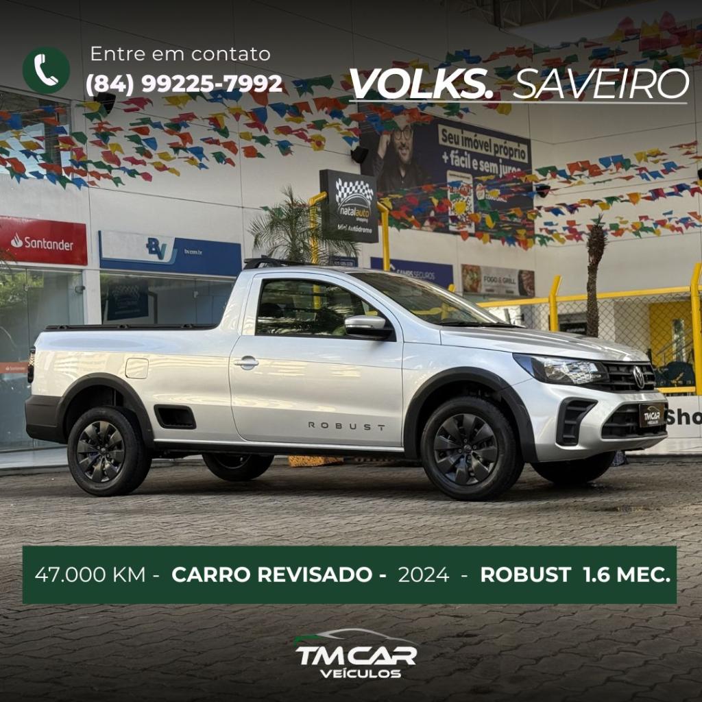 Volkswagen Saveiro Saveiro Robust 1.6 Total Flex 8V 2025