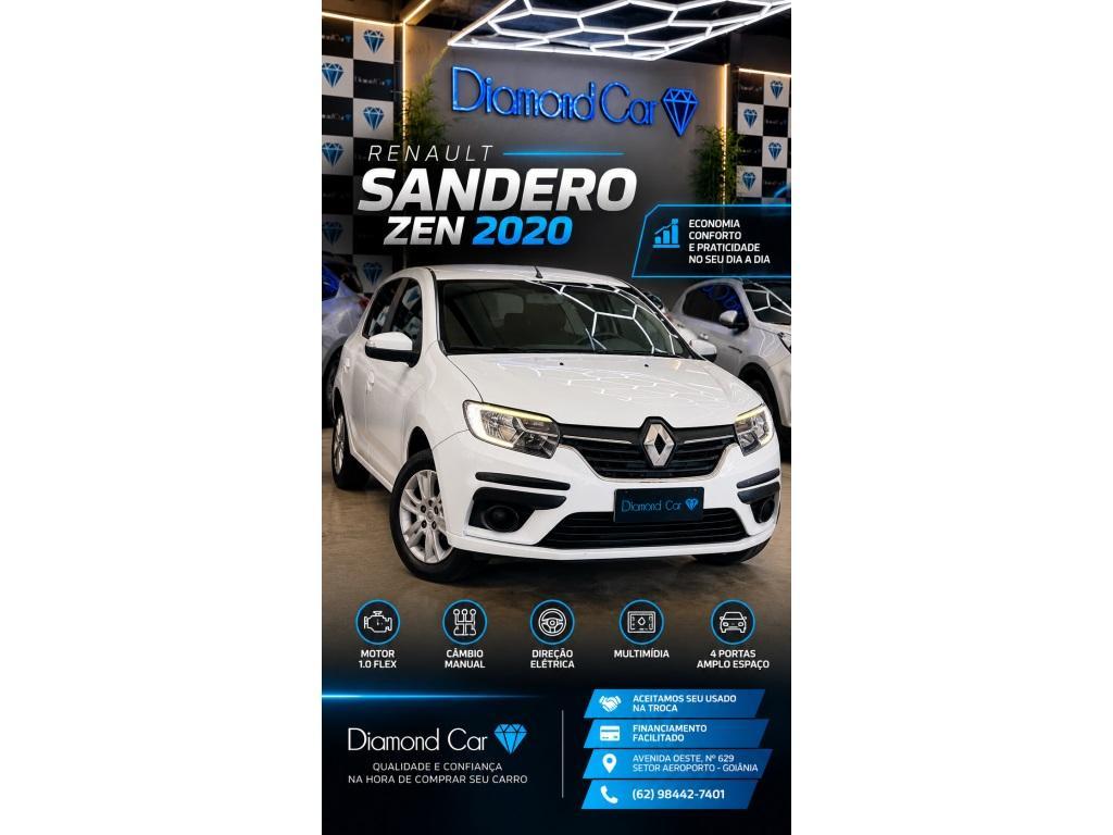 Renault Sandero 1.0 12V SCE FLEX ZEN MANUAL 2020