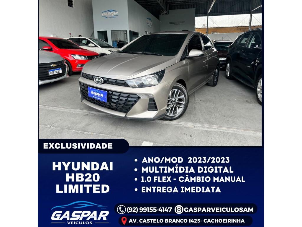 Hyundai Hb20 1.0 12V FLEX LIMITED MANUAL 2023