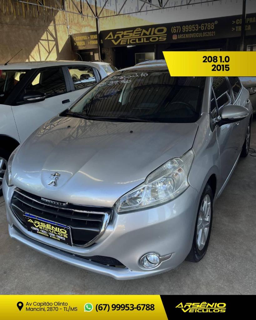 Peugeot 208 1.5 ACTIVE 8V FLEX 4P MANUAL 2014