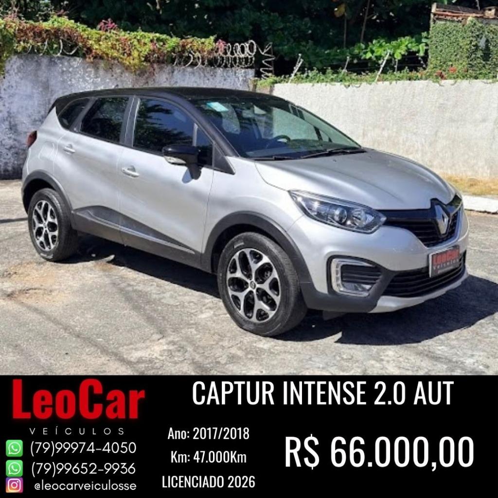 Renault Captur 2.0 16V HI-FLEX INTENSE AUTOMÁTICO 2018