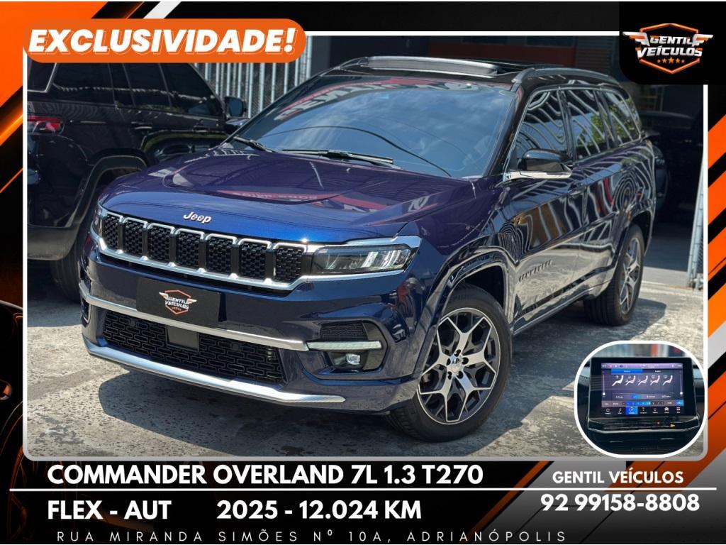 Jeep Commander OVERLAND T270 1.3 AT FLEX 2025