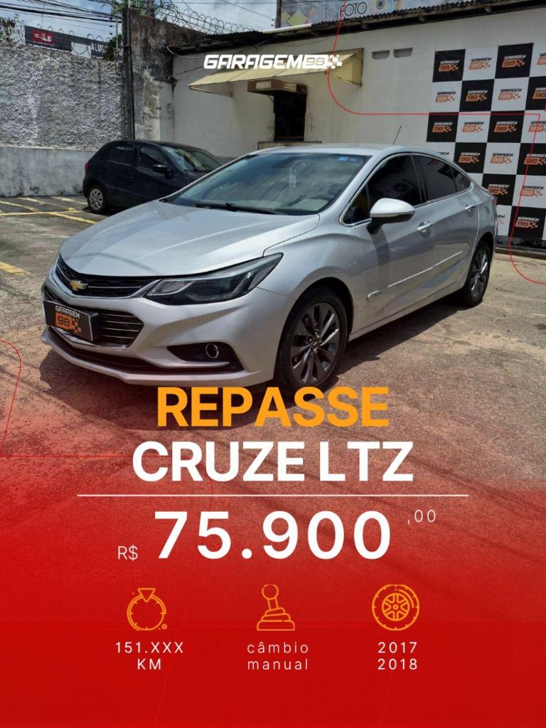 Chevrolet Cruze SPORT LTZ 1.4 16V TB FLEX 5P AUT. 2018