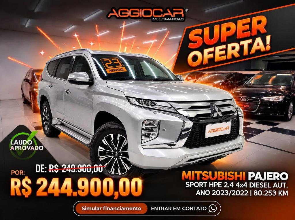 Mitsubishi Pajero Pajero Sport HPE 2.4 4x4 Diesel Aut. 2023