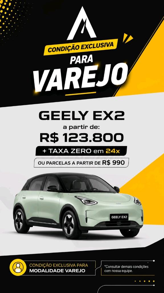 Geely Ex2 Bev 40kwh Max Auto - Automática