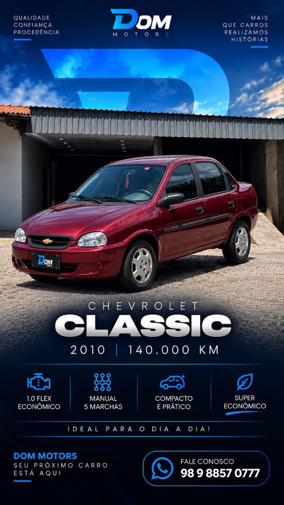 Chevrolet Classic Classic Life/LS 1.0 VHC FlexP. 4p 2010