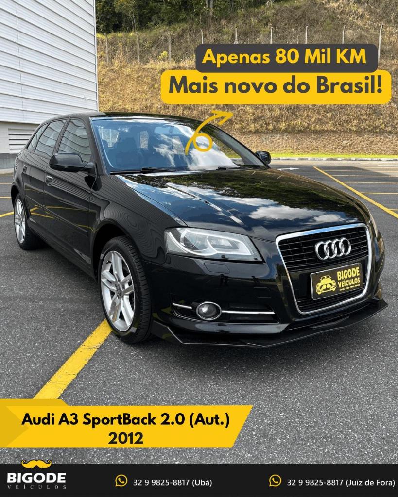 Audi A3 A3 Sportback 2.0 16V TFSI S-tronic 2012