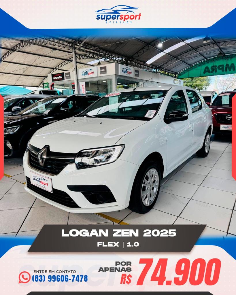 Renault Logan 1.0 12V SCE FLEX ZEN MANUAL 2025
