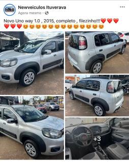 Foto do veículo Fiat Uno Way 1.0 Flex 6v 5p