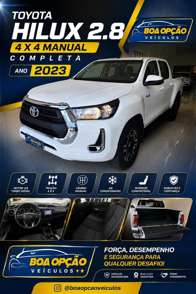 Toyota Hilux 2.8 Tdi Cd Std Power Pack 4wd 2023