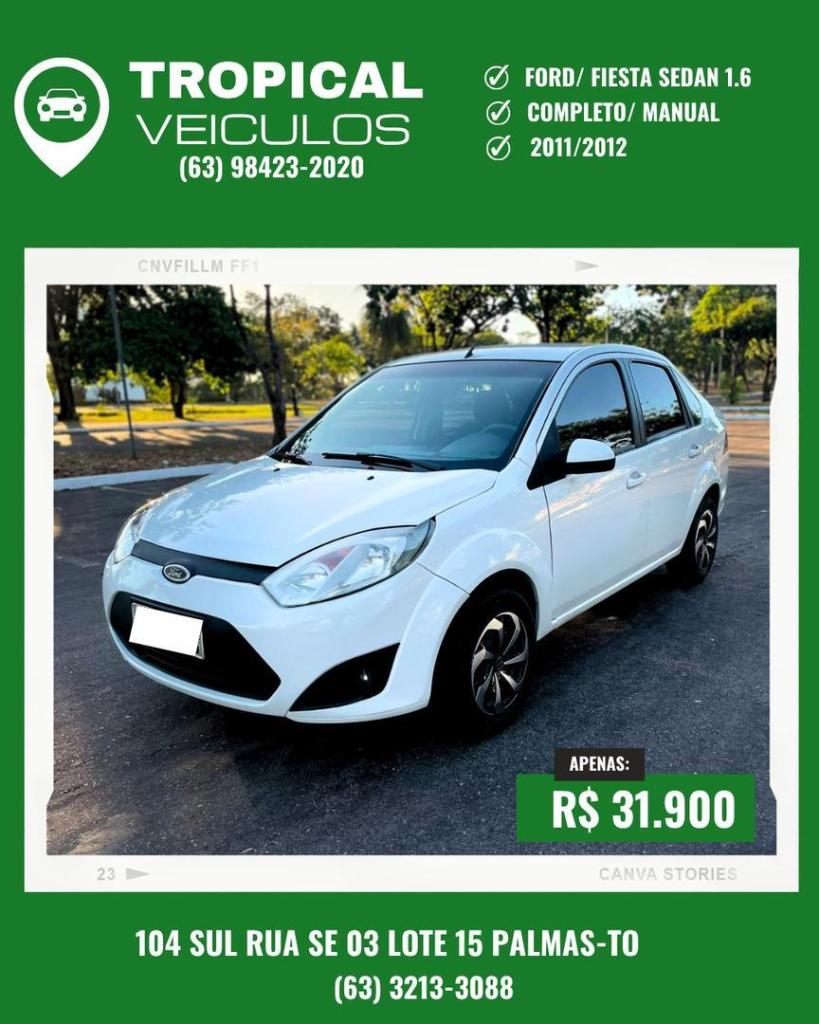 Ford Fiesta Fiesta SE 1.6 16V Flex 5p 2012