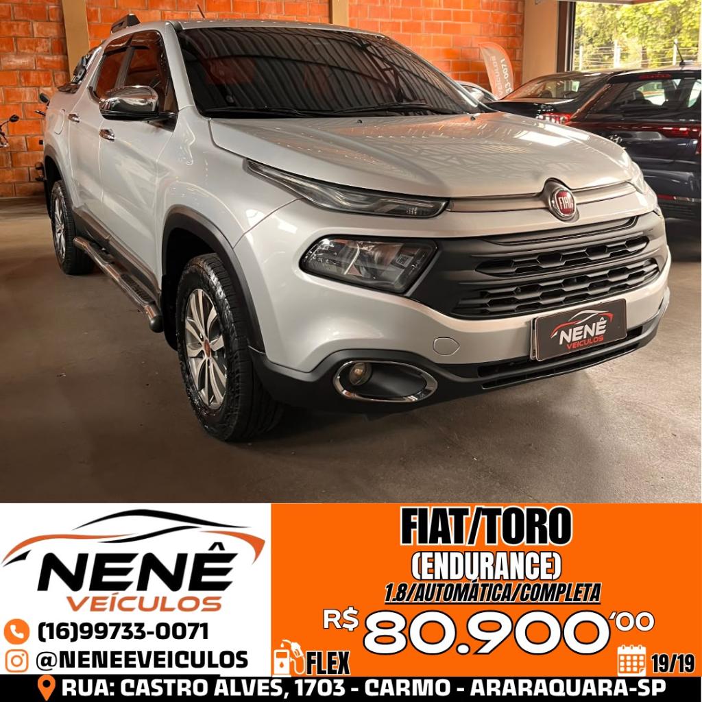 Fiat Toro ENDURANCE 1.8 16V FLEX AUT. 2019