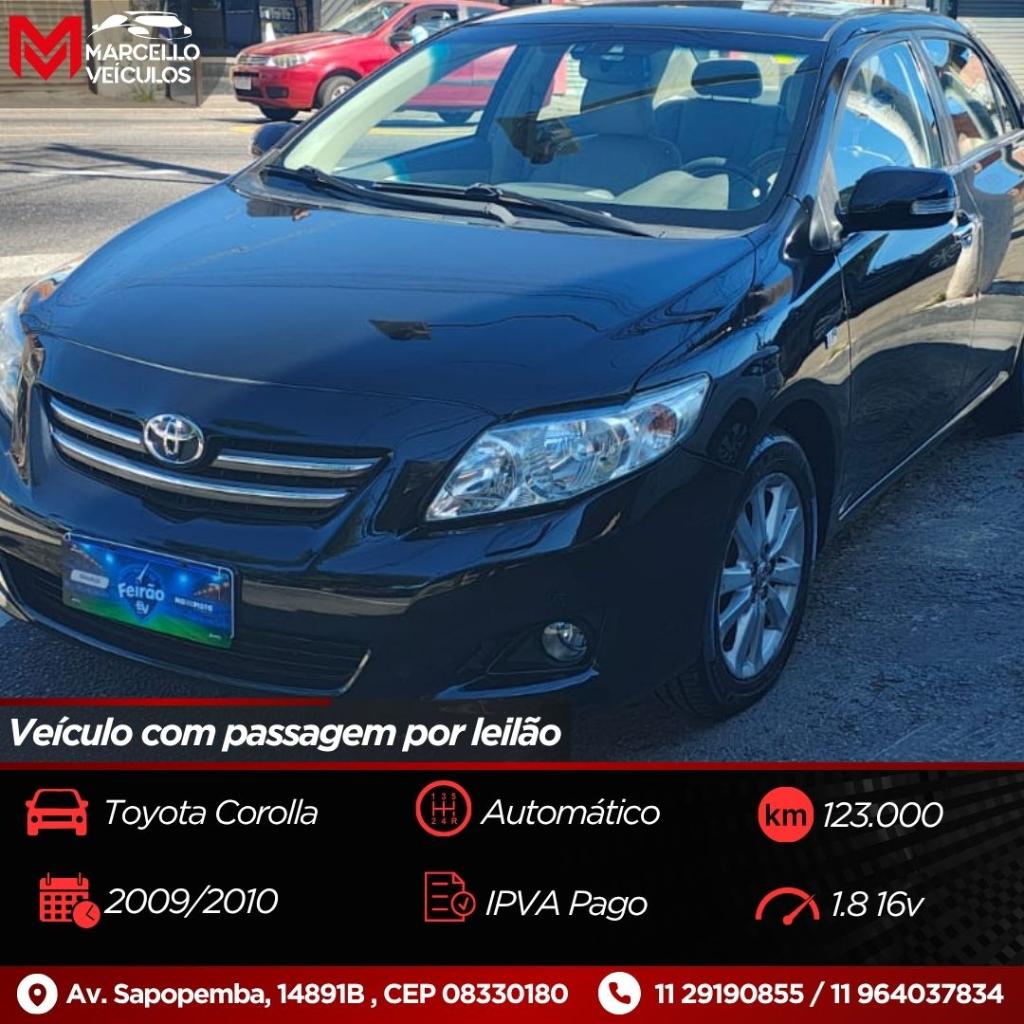 Toyota Corolla SE-G 1.8 16V AT FLEX 2010