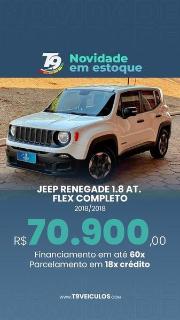 Foto do veículo Jeep Renegade 1.8 4x2 Flex 16v Mec.