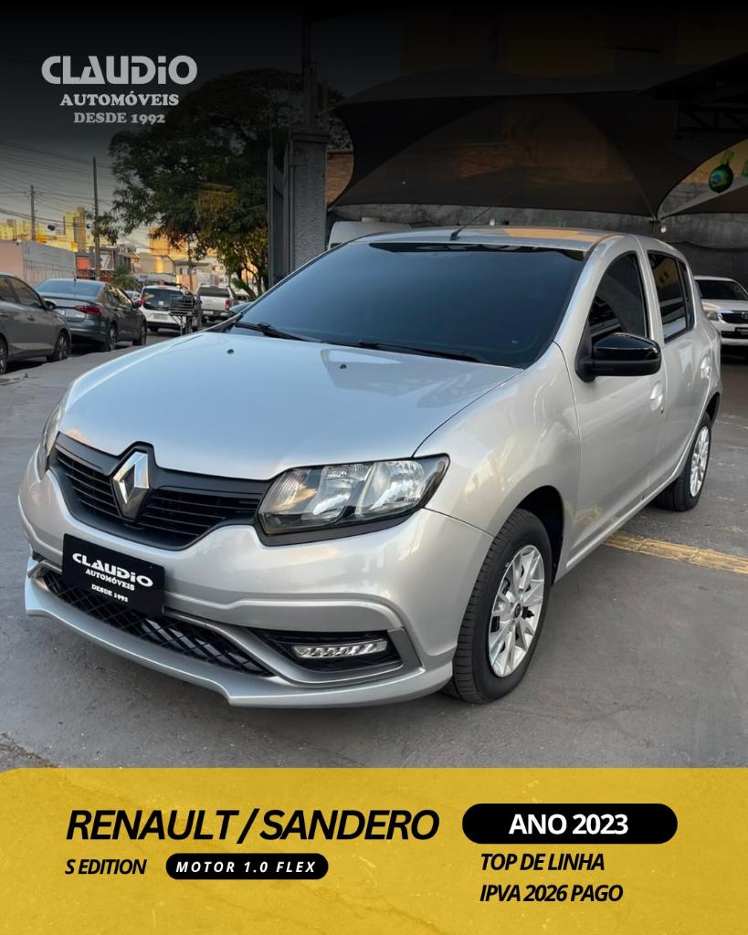 Renault Sandero SANDERO S Edition Flex 1.0 12V 5p Mec. 2023