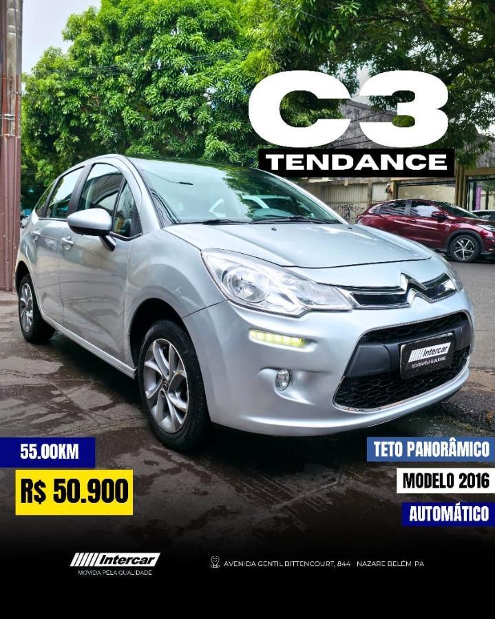 Citroën C3 1.6 VTI 120 FLEX TENDANCE EAT6 2016