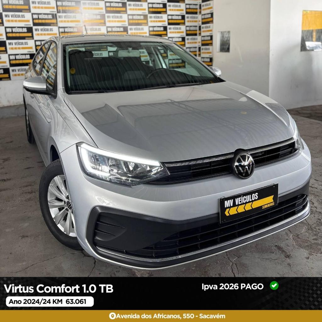 Volkswagen Virtus 1.0 200 TSI COMFORTLINE AUTOMÁTICO 2024