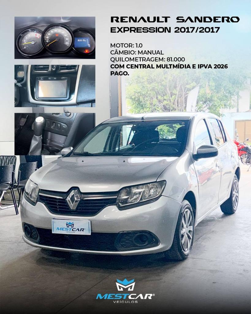 Renault Sandero SANDERO Expression Flex 1.0 12V 5p 2017