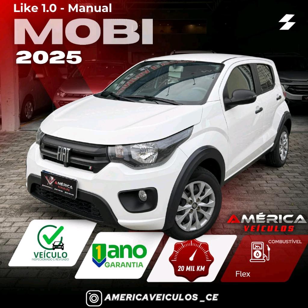 Fiat Mobi 1.0 EVO FLEX LIKE. MANUAL 2025