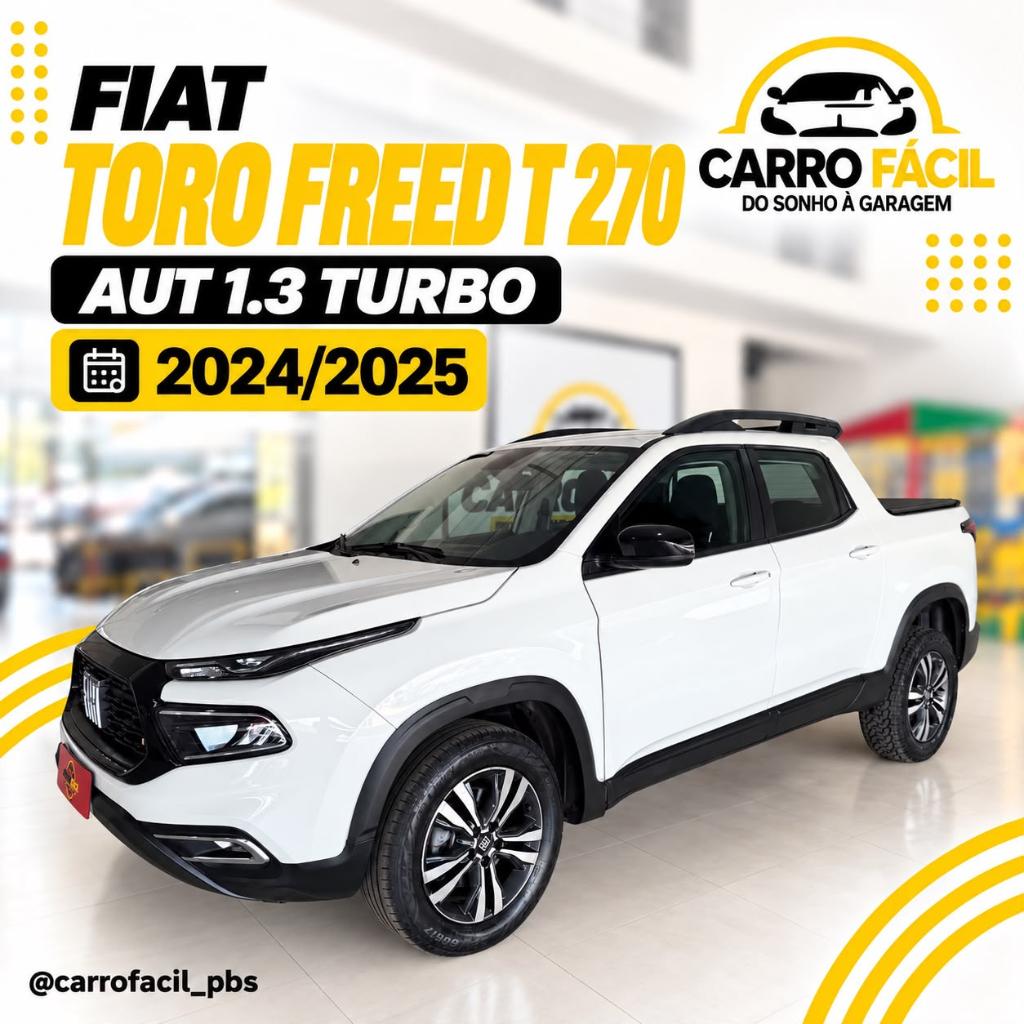Fiat Toro FREEDOM 1.3 T270 4X2 FLEX AUT. 2025