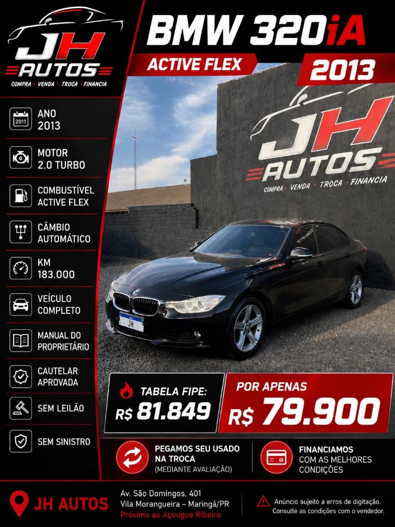 BMW 320I 3 2.0 320i Auto 2013