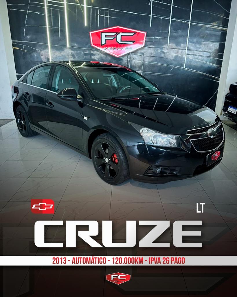 Chevrolet Cruze CRUZE LT 1.8 16V FlexPower 4p Aut. 2013