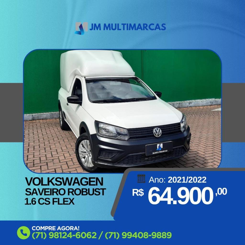 Volkswagen Saveiro SAVEIRO ROBUST 1.6 TOTAL FLEX 8V 2022