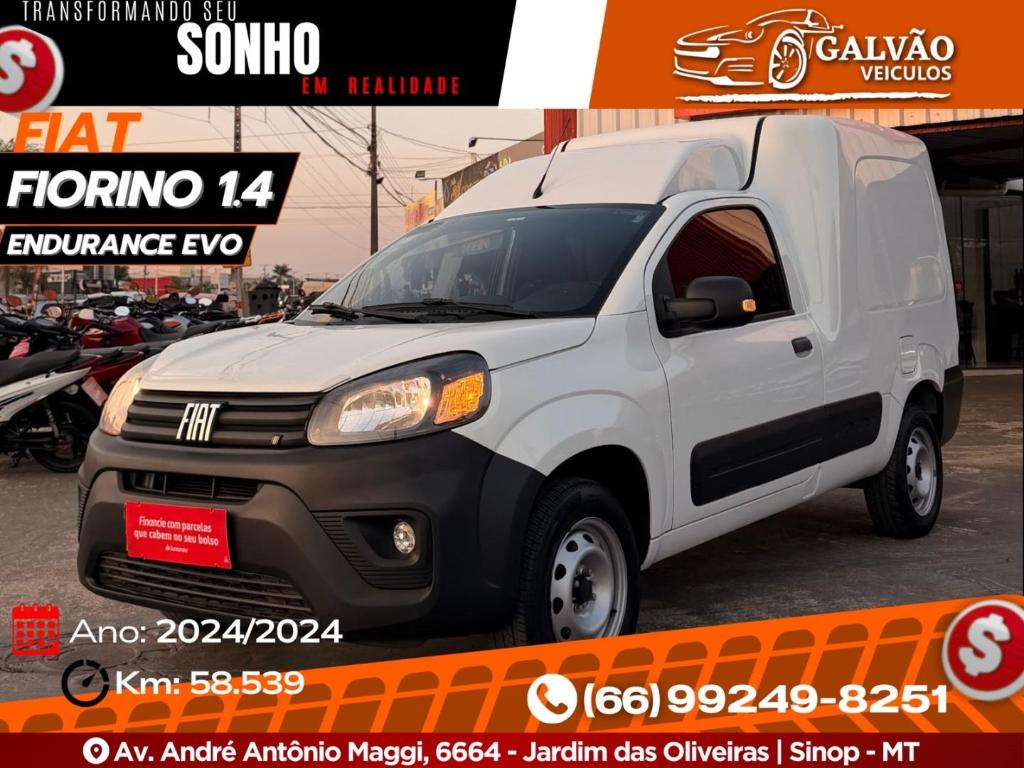 Fiat Fiorino 1.4 MPI FURGÃO ENDURANCE 8V FLEX 2P MANUAL 2024