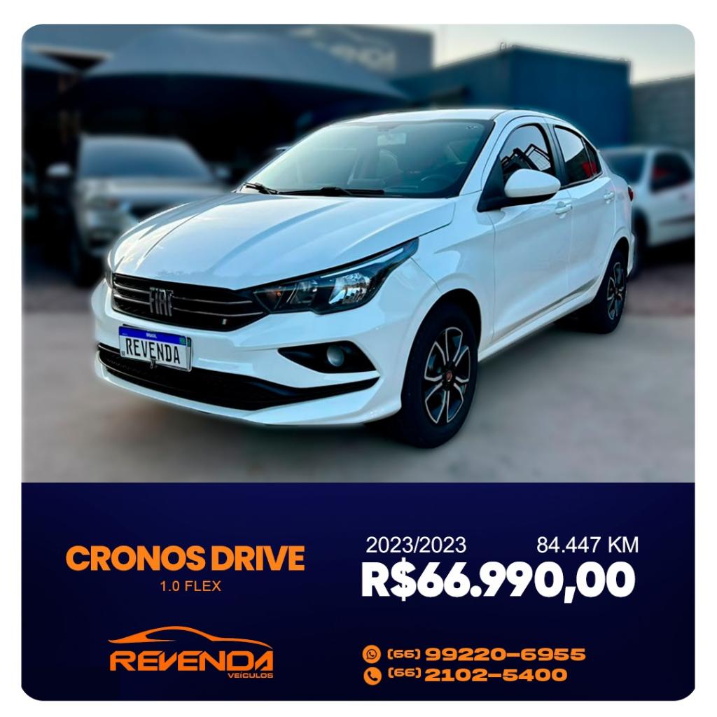 Fiat Cronos 1.0 FIREFLY FLEX DRIVE MANUAL 2023