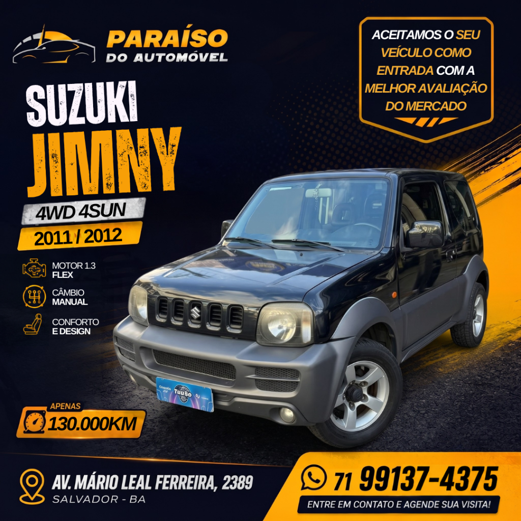 Suzuki Jimny 4SUN 1.3 16V 2012
