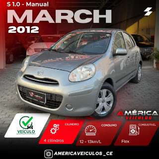 Foto do veículo Nissan March 1.0 16v S Flex