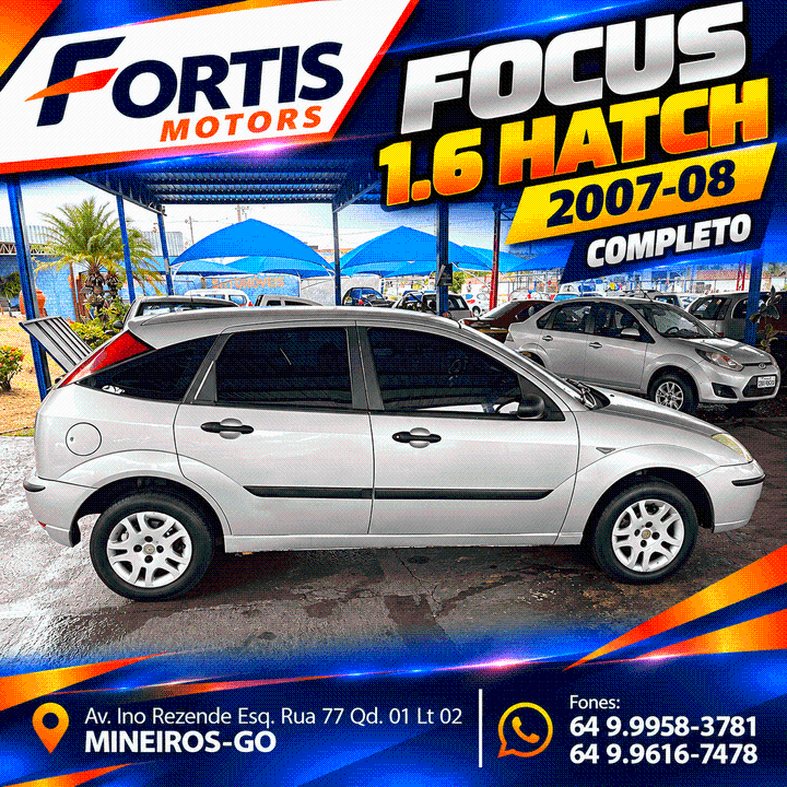 Ford Focus Focus 1.6 S/SE/SE Plus Flex 8V/16V  5p 2008