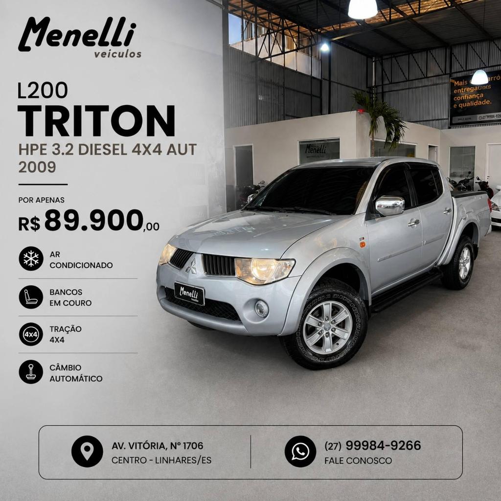 Mitsubishi L200 L200 Triton HPE 3.2 CD TB Int.Diesel Aut 2009