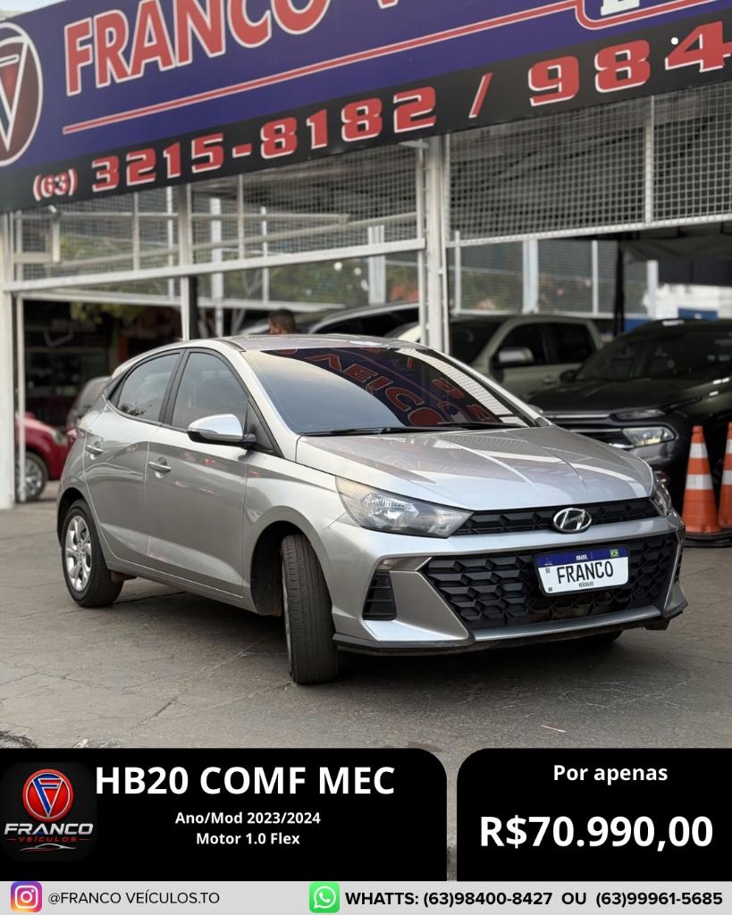 Hyundai Hb20 HB20 Comfort 1.0 Flex 12V Mec. 2024