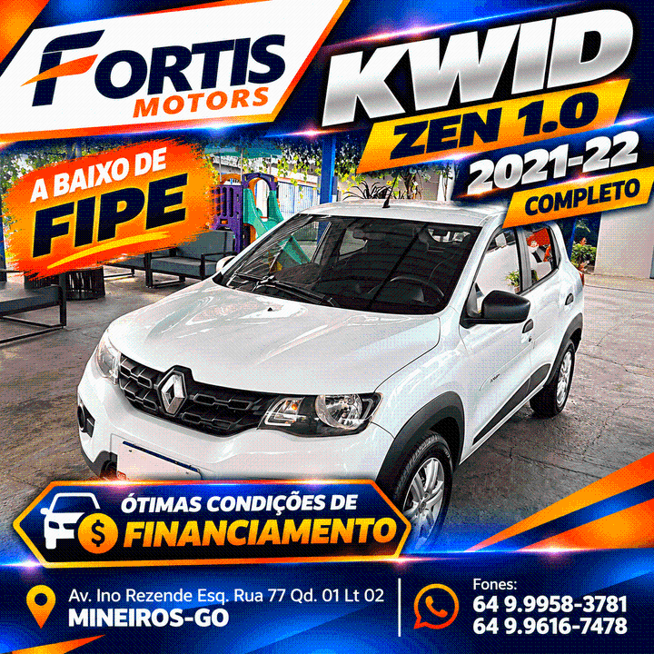 Renault Kwid 1.0 12V SCE FLEX ZEN MANUAL 2022