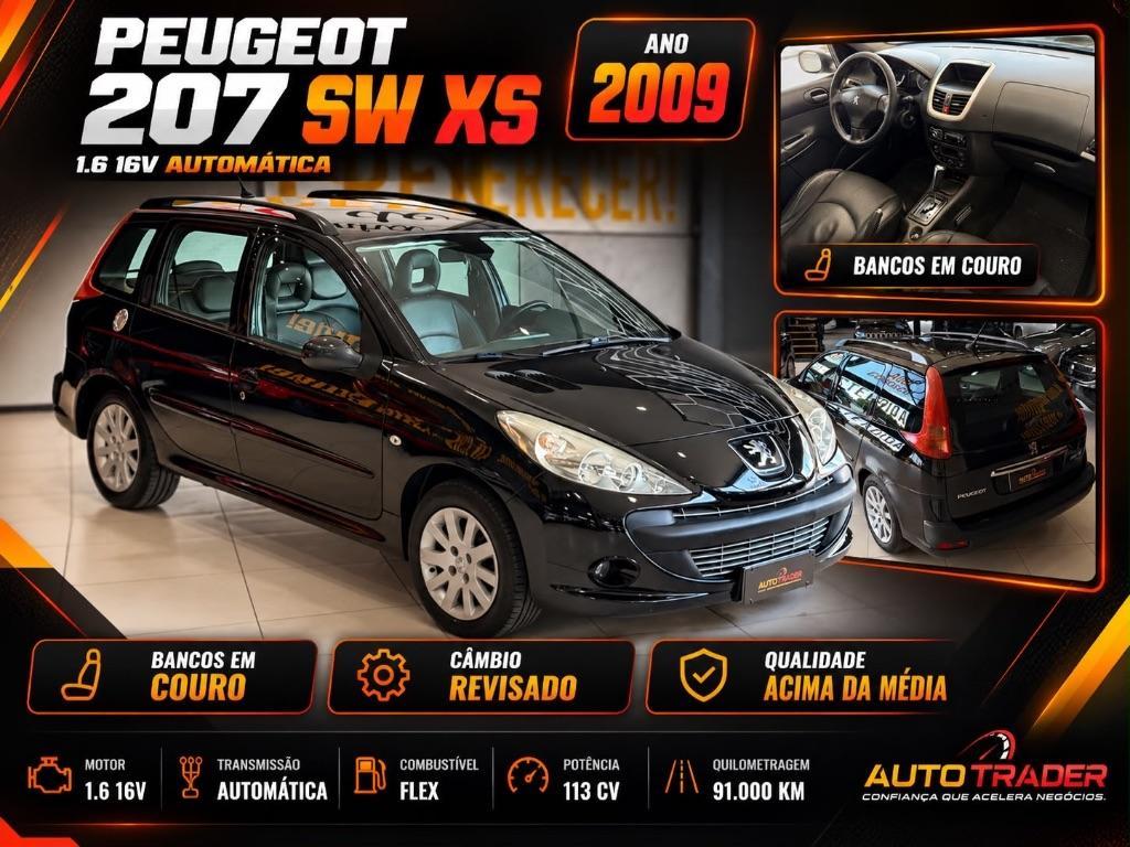 Peugeot 207 207 SW XS 1.6 Flex 16V 5p Aut. 2009