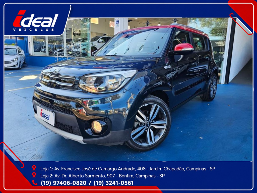 KIA Soul 1.6 EX 16V FLEX 4P AUTOMÁTICO 2019