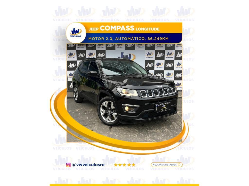 Jeep Compass 2.0 16V DIESEL LONGITUDE 4X4 AUTOMÁTICO 2019