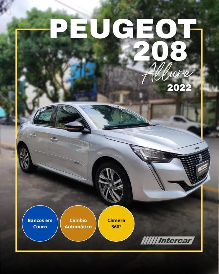 Peugeot 208 1.6 ALLURE 16V FLEX 4P AUTOMÁTICO 2022