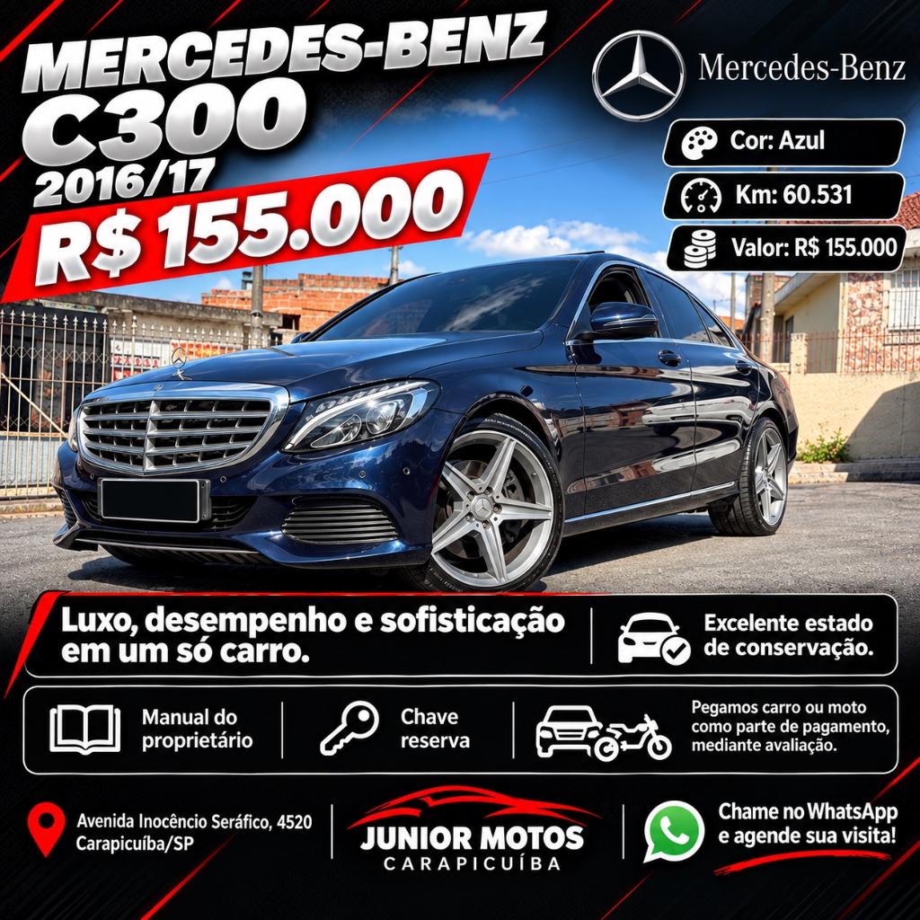 Mercedes-Benz C 300 ESTATE 2.0 AT 2017