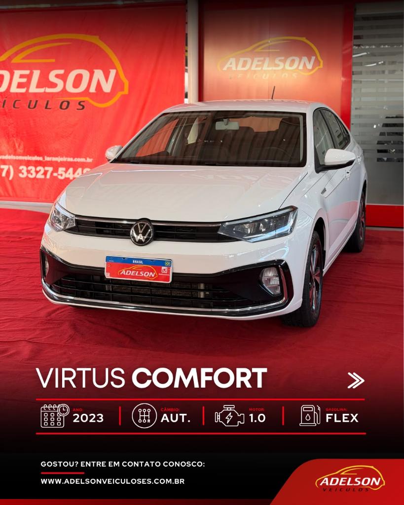 Volkswagen Virtus VIRTUS Comfort. 200 TSI 1.0 Flex 12V Aut 2023