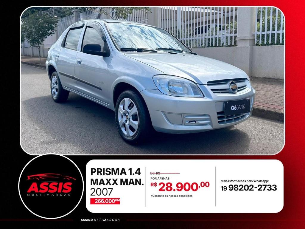 Chevrolet Prisma 1.4 8v Econoflex Maxx 2007