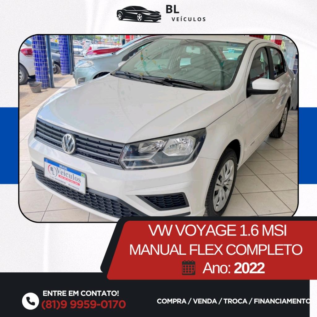 Volkswagen Voyage VOYAGE 1.6 MSI Flex 8V 4p 2022