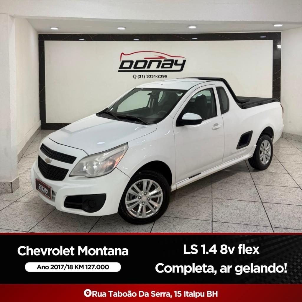 Chevrolet Montana MONTANA LS 1.4 ECONOFLEX 8V 2p 2018