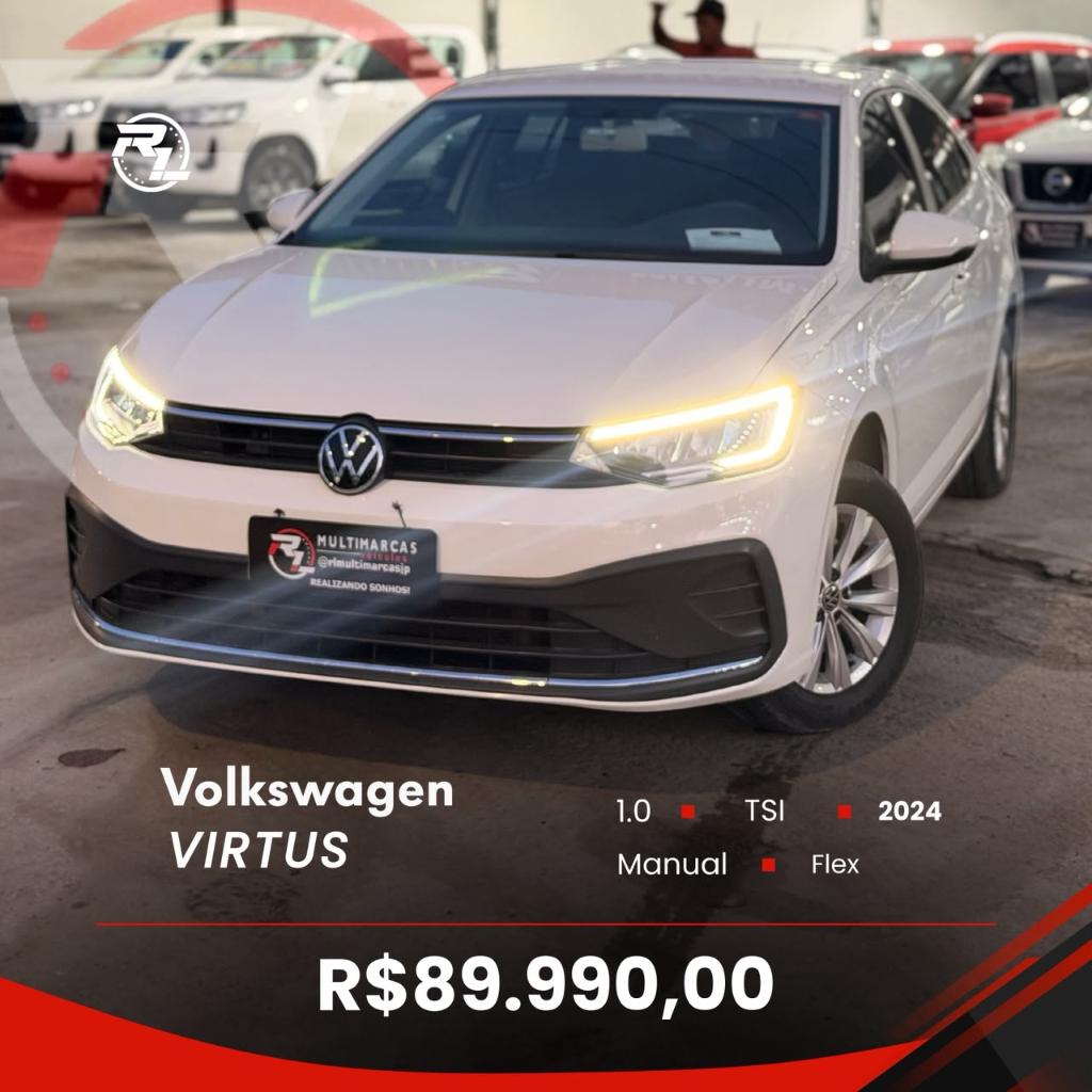 Volkswagen Virtus VIRTUS TSI 1.0 Flex 12V 4p Aut. 2024