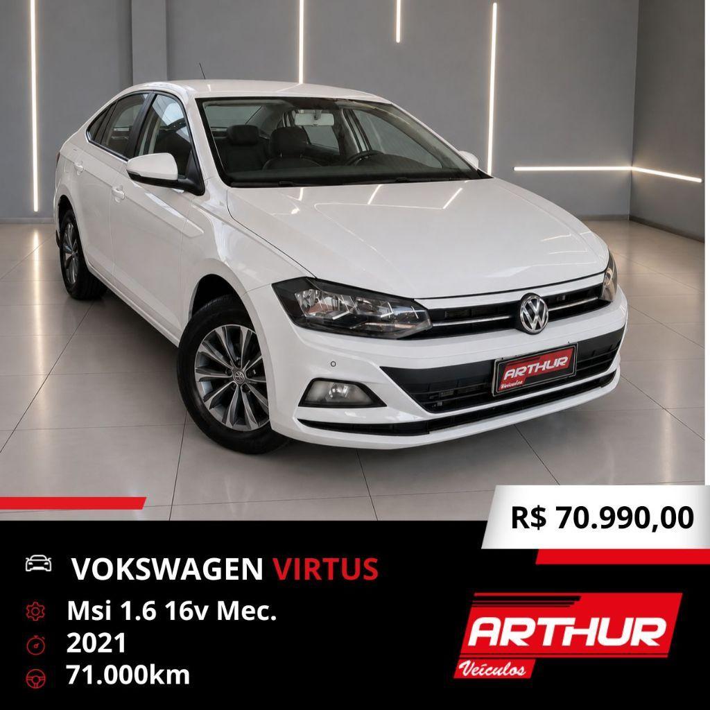 Volkswagen Virtus VIRTUS 1.6 MSI Flex 16V 5p Mec. 2021